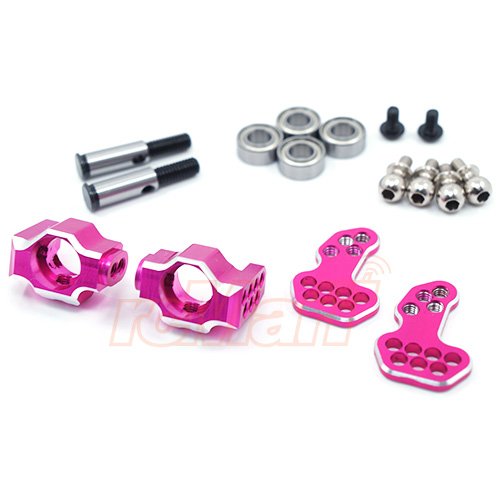 Amazon.com: 3Racing Sakura D4 RWD Tiny KPI Knuckle Pink #SAK-D4843